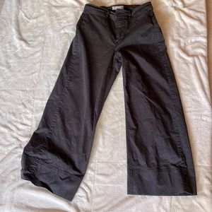 Everlane black wide leg size 4
